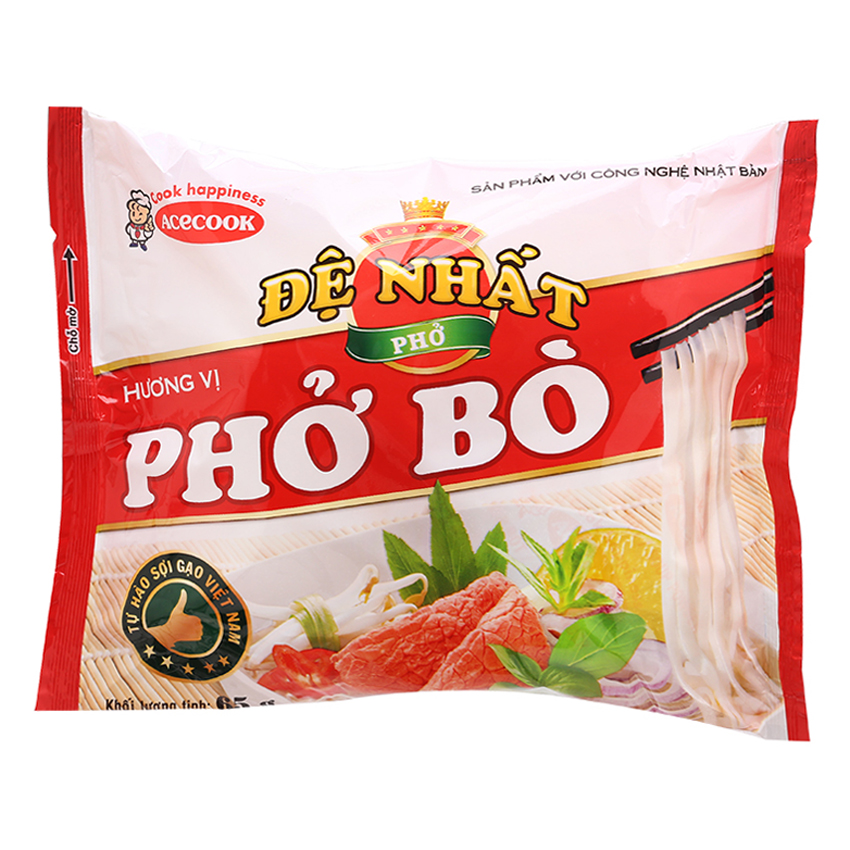 Thùng Phở 30 Gói Đệ Nhất Phở Hương Vị Phở Bò